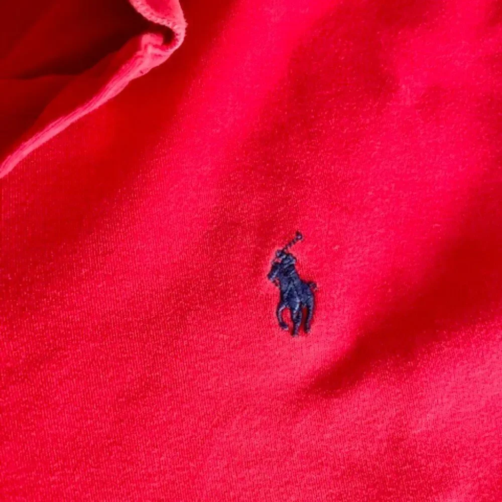 Polo Ralph Lauren Red Casual Golf Fishing Sport Polo Shirt Size XL